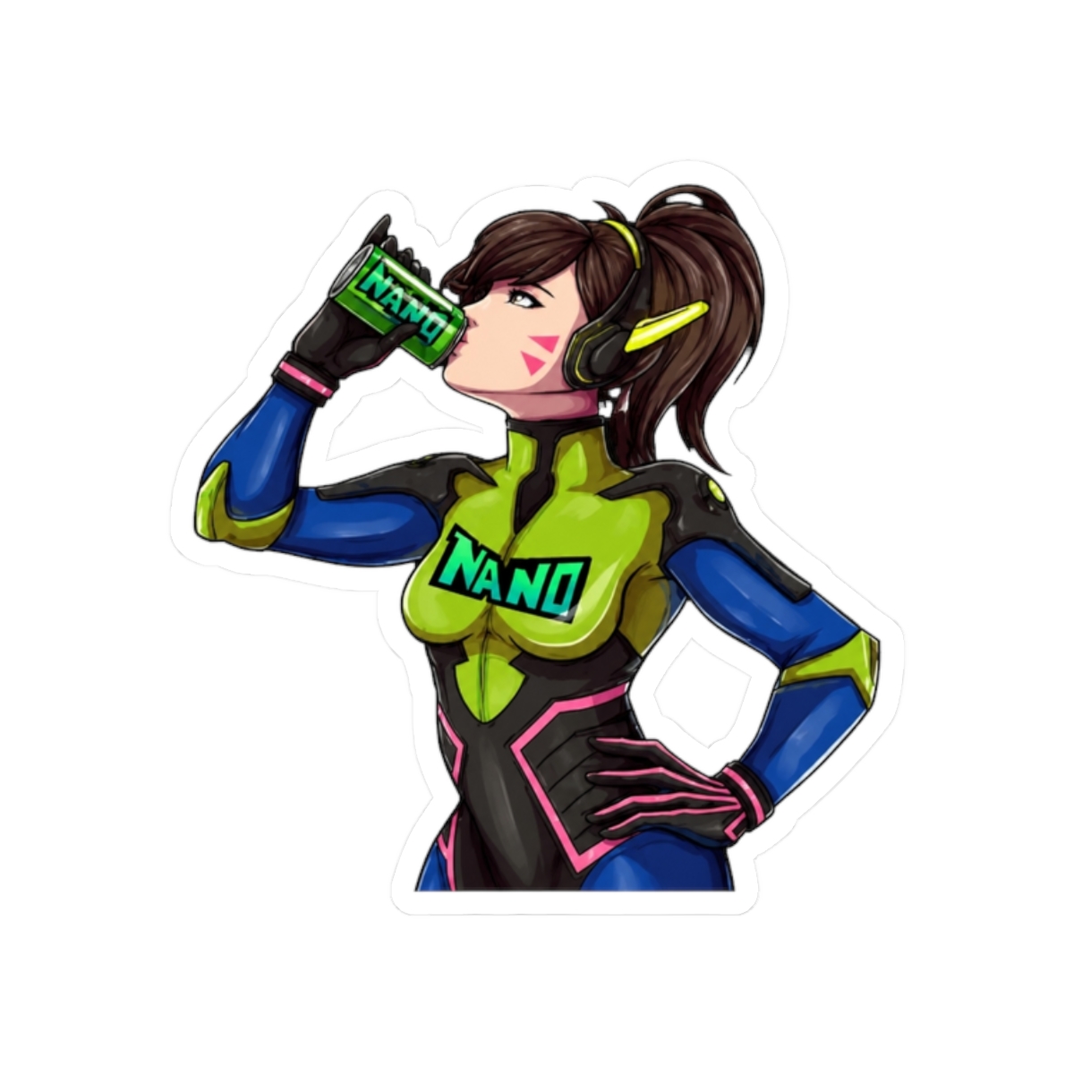 Drink Nano Cola Sticker | Nano Machine - alternate angle 3, merchandise